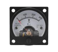 Amico AC 0-300V Round Analog Dial Panel Meter Voltmeter Gauge