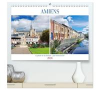 Amiens - Capitale de la Somme (Calendrier mural 2026 DIN A2 vertical) calendrier de bureau: L'âme de la Picardie capturée dans douze photos envoûtantes