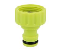 Amig - Adaptador para Unión de Grifo con Manguera - 3/4" - Conexión Rápida y Fácil para Mangueras de Agua de Jardín - Plástico ABS - Verde Pistacho