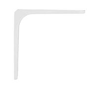Amig - Ángulo de Acero para Estanterías - Fácil Instalación y Durabilidad - Soporta Hasta 40 Kg - Ideal para Hogar u Oficina - Blanco, Neutro, 200 x 150 mm