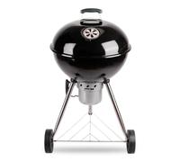 Amig - Barbacoa Portátil Fireplus de Carbón o Leña | Barbacoa Redonda con Tapa y Ruedas | Con Sistema de Ventilación y Depósito de Cenizas | Parrilla de Acero de Ø53,5 cm | Medidas: 68,4x64x100cm