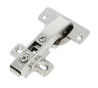 Amig - Bisagra | Tipo Cazoleta | Automática | Ø 35 mm | Con Pestillo para Apertura Rápida | Máxima Resistencia | Ángulo de + 90 º | Fijación Oculta para Puertas de Muebles y Armarios | Acero Plateado