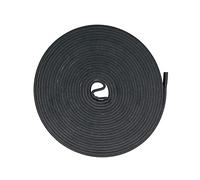 Amig - Burlete Adhesivo de Caucho para Puertas de Entrada y Paso y Ventanas Batientes y Correderas - Rollo de 10 m · 15 x 5 mm · Color Negro - Cinta Aislante para Evitar Corrientes y Fugas de Aire