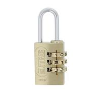 Amig - Candado de seguridad - Con combinación de dígitos - Código de números - Sin llave - Acero - Para taquillas de gimnasio, maleta de viaje, mochilas, equipaje - Ancho: 20 mm
