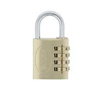 Amig - Candado de seguridad - Con combinación de dígitos - Código de números - Sin llave - Acero - Para taquillas de gimnasio, maleta de viaje, mochilas, equipaje - Ancho: 40 mm