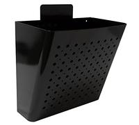 Amig - Cesta Publicidad Mod. 77 - Rejilla frontal - Uso exterior - Acero - Negro - 32 x 36 x 19 cm