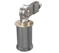 Amig - Cierre de Seguridad para Persianas Enrollables, Mod SBL-01, Acero Galvanizado, Compatible con Candados 200-75 y 201-60, Incluye Soporte de Cierre