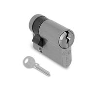 AMIG - Cilindro para Cerradura - Medida: 45 mm (35-10) - 6 Pines - Sistema Antiganzuado y Antibumping - Pasadores Antitaladro - Incluye 3 Llaves - Tornillo de Fijación de 65 mm