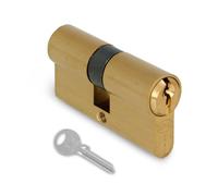 AMIG - Cilindro para Cerradura - Medida: 70 mm (35-35) - 6 Pines - Sistema Antiganzuado y Antibumping - Pasadores Antitaladro - Incluye 3 Llaves - Tornillo de Fijación de 65 mm