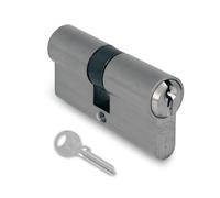 AMIG - Cilindro para Cerradura - Medida: 80 mm (40-40) - 6 Pines - Sistema Antiganzuado y Antibumping - Pasadores Antitaladro - Incluye 3 Llaves - Tornillo de Fijación de 65 mm