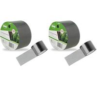 Amig - Cinta Adhesiva para Reparación de Mosquiteras - Fibra de Vidrio Resistente - Malla de 17x15 y 105 g/m² - Fuerte Adhesión - Fácil Aplicación - 5 x 200 cm (Paquete de 2)