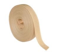 Amig - Cinta para Recogedor de Persianas Enrollables - Medidas 18 mm x 6 m - Resistente a Rayos UV y Abrasión - Color Marfil - Cuerda de Repuesto para Carrete