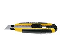 Amig - Cutter Metálico con Cuerpo de Plástico Mod.61 - Perfecto para Bricolaje y Manualidades - Corte Cómodo y Preciso - Incluye 2 Cuchillas de Repuesto