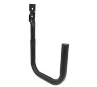 Amig - Gancho para Colgar Herramientas - Soporte Montaje en Pared - Acero Zincado - Recubrimiento Goma Antideslizante - Capacidad Carga 30kg - Ideal para Bicicletas y Herramientas de Jardín