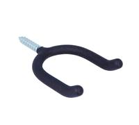 Amig - Gancho para Colgar Herramientas - Soporte Pared Acero Antideslizante - Capacidad Carga 25 kg - Ideal para Bicicletas y Jardín - Fácil Instalación
