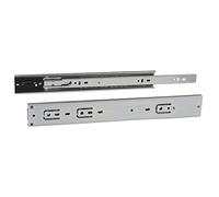Amig - Juego de 2 guías Correderas Mod.36 de Acero Zincado para Cajones de Muebles, Cajoneras o Armarios - De Extracción Total con Autocierre - Resistencia de carga: 30 Kg/Par - Medidas: 700 x 45 mm