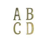 AMIG Letra Latón D 10 Cm. Amig - Señalización - Brass - Signo - Classic Style