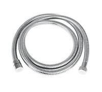 Amig - Manguera de ducha 1,7 m - 2,2 m | Flexo de Ducha Universal Extensible Mod.9901 de Acero Inoxidable | Longitud: 1,7-2,2 m | Manguera Larga para Duchas Empotradas o Bañeras | Ligero Resistente