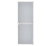 Amig - Mosquitera para Puerta - 100 x 220 cm - Protección Eficaz - Ajustable - Kit Completo con Marco, Malla y Accesorios - Aluminio y Fibra de Vidrio - Blanco/Gris - Protección Anti-Mosquitos