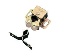 Amig - Pack de 2 Golpetes de Acero con Rodillos de Goma Mod.11 - Cierre Oculto para Puertas de Armarios y Muebles de Hogar u Oficina - Medidas: 32 x 26 mm - Se Incluyen Tornillos de Fijación