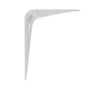 Amig - Palomilla de Acero - Soporte para Estanterías de Durabilidad - Carga Máx. 40 Kg - Fácil Instalación - Acabado Blanco, Multicolor, 125 x 100 mm (5'' x 4'')