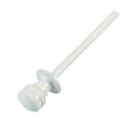 Amig - Pasador de bloqueo Mod. 40 - Cierre de seguridad para ventanas correderas y persianas - sistema resistente y fácil de instalar - Ø 30 x 152 mm - Zamak - Blanco