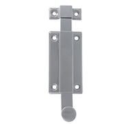Amig - Pasador de Sobreponer - 500 x 48 mm - Puertas de Paso de Madera - Cierre Automático Vertical - Pestillo para Baño, Dormitorio o Despacho - Cerrojo de Seguridad - Acero Inoxidable 18/8 Mate