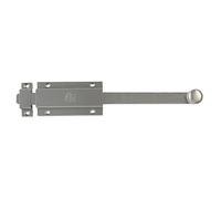 Amig - Pasador de Sobreponer para Puertas Mod.3700 | Pestillo de Seguridad Plateado para Colocar Horizontal o Vertical | De Latón Acabado en Cromado Mate | Medidas: 250 x 48 mm | Incluye Tornillos