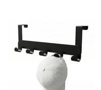 Amig - Perchero para puerta - 435 x 172 x 72 mm - Colgador color Negro Mate - Fabricado en Acero. Mod. CP42
