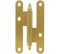 Amig - Pernio Escuadra 1-11 Latonado Derecha con Bridas - Escudo Seguridad Acero Inoxidable - Tendedero Pared Extensible 6 Barras - Mirilla para Puertas, Multicolor, 407-100