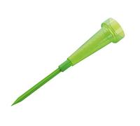 Amig - Pluviómetro | Graduado de 40 mm | Medida: 240 mm | Incluye Piqueta de Colocación | Fácil Fijación al Césped o la Tierra | Polipropileno | Verde