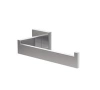 Amig - Portarrollos de baño para Papel higiénico Mod. Isla-3 - Soporte Rollo de WC con Tornillos incluidos - 165 x 75 x 55 mm - Acero Inoxidable - Plateado Mate