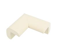 Amig - Protectores de Cantos Flexibles y Transparentes para Colocar en Muebles, Mesas, Sillas y otro Mobiliario - Paquete 4 uds Goma NBR, Seguridad para bebé en hogar, Blanco, (CS502)