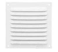 Amig - Rejilla Cuadrada de Aluminio - Rejillas de Ventilación para Salida de Aire - Ideal para Techo de Cocina y Baño - Medidas 100 x 100 MM - Color Blanco