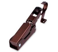 Amig - Retenedor de puerta - Cierre Hidráulico de Puerta - Fabricado en Aluminio - Medidas: 108 x 32 mm - Ideal para freno, tope o amortiguador de puertas - Color: Bronce - Peso Máximo 40 kg