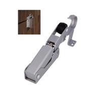 Amig - Retenedor hidráulico para Puerta | Ideal para freno, tope o amortiguador de puertas | Medidas: 108 x 32 mm | Material: Aluminio | Color: Plata