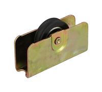 Amig - Rodamiento Ventana Corredera - Juego de 2 unidades - Tamaño 45 x 21 mm - Carcasa Metálica y Rodamiento de Bolas - Diseñado para Ventanas Deslizantes - Acero Bicromatado