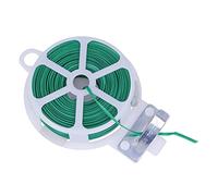 Amig - Rollo de Alambre - Alambre de Acero Plastificado y Flexible para Guiar y Atar Plantas - Herramientas para huerto y Jardinería - Medidas: 30m