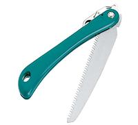 Amig - Serrucho de Poda Plegable ABS - Sierra Manual de Acero con Mango Ergonómico y Cómodo para Cortar Ramas y Troncos - Verde, 3x8,5x30 cm