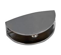 Amig - Soporte Clip Para Balda - Apertura Máxima de 6 mm - Juego de 2 Piezas - Para Colocar Estantes y Estanterías en Paredes, Armarios o Muebles - Zamak Cromado