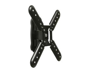 Amig - Soporte Fijo de Pared para Televisión de hasta 37 Pulgadas - Peso Máximo 30 kg - Fabricado en Acero Color Negro - Apto para Pantallas de TV Led, LCD, Plasma