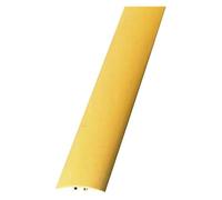Amig - Tapajuntas para Suelo - 820 mm x 40 mm - Tira de Transición Liso y de Fijación con Taco a Presión - Cubrecantos para Uniones de Madera, Parquet, Tarima, Mármol y Azulejo - Aluminio Dorado