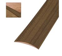 Amig - Tapajuntas para suelo - Medidas: 820 mm x 4mm x 0,5mm - Color: Sapelli - Adhesivo - Tira de transición - Perfil de unión para suelos, parquet y tarima - Para suelos de madera