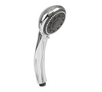 Amig - Teléfono de Ducha Antical Mod.LAIDA - Alcachofa de 5 Posiciones o Tipos de Chorro - Cabezal de Rosca Fácil de Instalar - Ligero y Resistente - Acabado Cromado