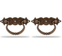 Amig - Tirador 1003-100 cuero (Paquete de 2)
