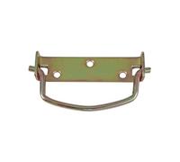 Amig - Tirador de Acero Multiusos 100 x 27 mm - Versátil y Duradero - Fácil Instalación - Para Puertas y Muebles, Bicromatado, Estándar, Acero Bicromatado