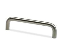Amig - Tirador para muebles, Acero Inoxidable 18/8, Mate, Ø10 X 160 mm, Resistente y Duradero, Fácil de Instalar, Moderno y Elegante