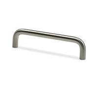 Amig - Tirador para muebles, Acero Inoxidable 18/8, Mate, Ø10 X 96 mm, Resistente y Duradero, Fácil de Instalar, Moderno y Elegante