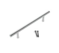 Amig - Tirador para muebles, Acero Inoxidable 18/8, Mate, 128 mm, Resistente y Duradero, Fácil de Instalar, Moderno y Elegante