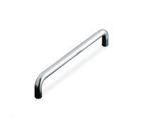 Amig - Tirador para muebles, Zamak, Níquel Cepillado, Ø8 X 128 mm, Resistente y Duradero, Fácil de Instalar, Moderno y Elegante